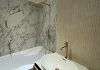 Укладка керамогранита в Санузле на ул. Оптиков  2